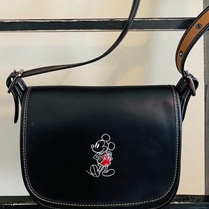 Patricia Saddle 23in Glove Calf Leather w/ Mickey